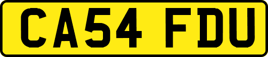CA54FDU