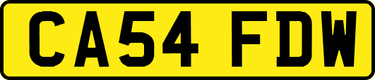 CA54FDW