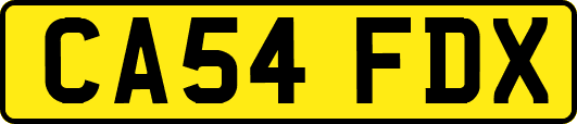 CA54FDX