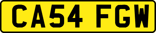 CA54FGW