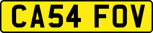 CA54FOV