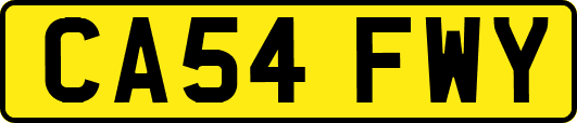 CA54FWY
