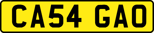 CA54GAO