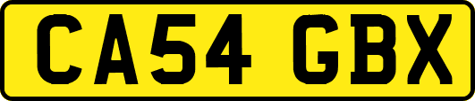 CA54GBX