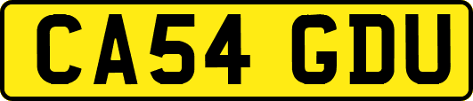 CA54GDU