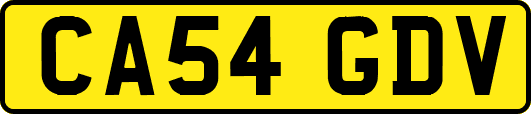 CA54GDV
