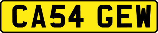 CA54GEW