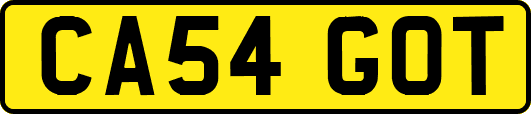 CA54GOT