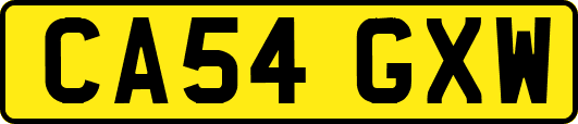 CA54GXW