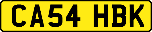 CA54HBK