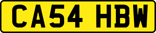 CA54HBW