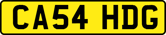 CA54HDG