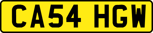 CA54HGW