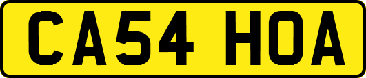 CA54HOA