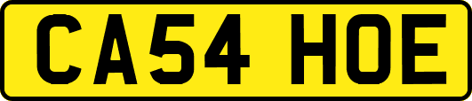 CA54HOE