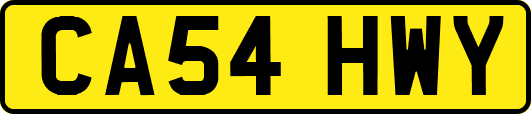 CA54HWY