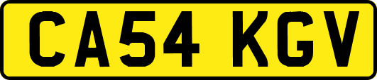 CA54KGV