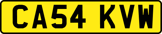 CA54KVW