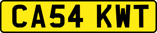 CA54KWT