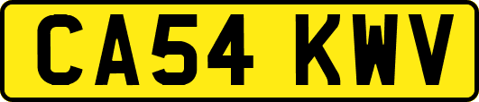 CA54KWV