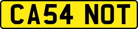 CA54NOT