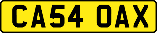 CA54OAX
