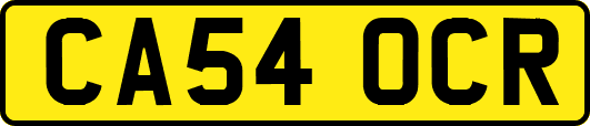 CA54OCR