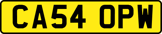 CA54OPW