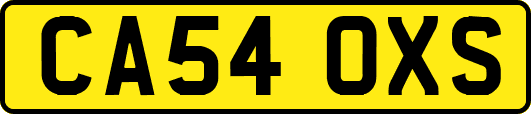 CA54OXS