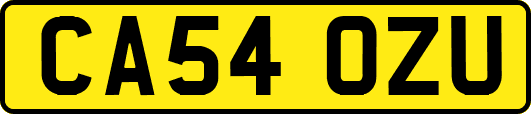 CA54OZU