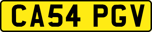 CA54PGV