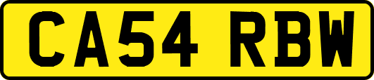 CA54RBW