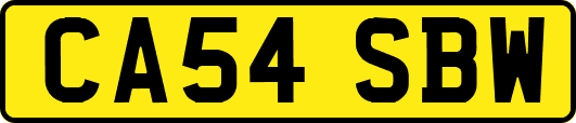 CA54SBW