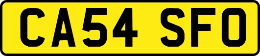 CA54SFO