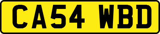 CA54WBD