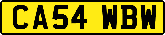 CA54WBW