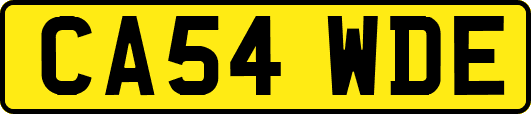 CA54WDE