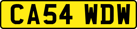 CA54WDW
