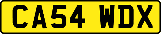 CA54WDX