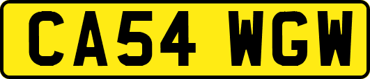 CA54WGW