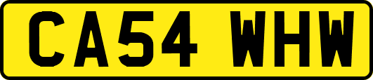 CA54WHW