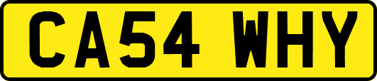 CA54WHY