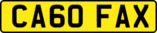 CA60FAX