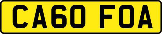 CA60FOA