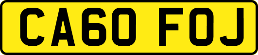 CA60FOJ