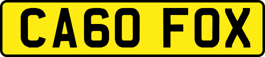 CA60FOX