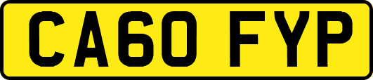 CA60FYP