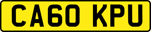 CA60KPU
