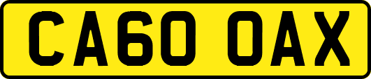 CA60OAX