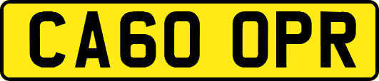 CA60OPR